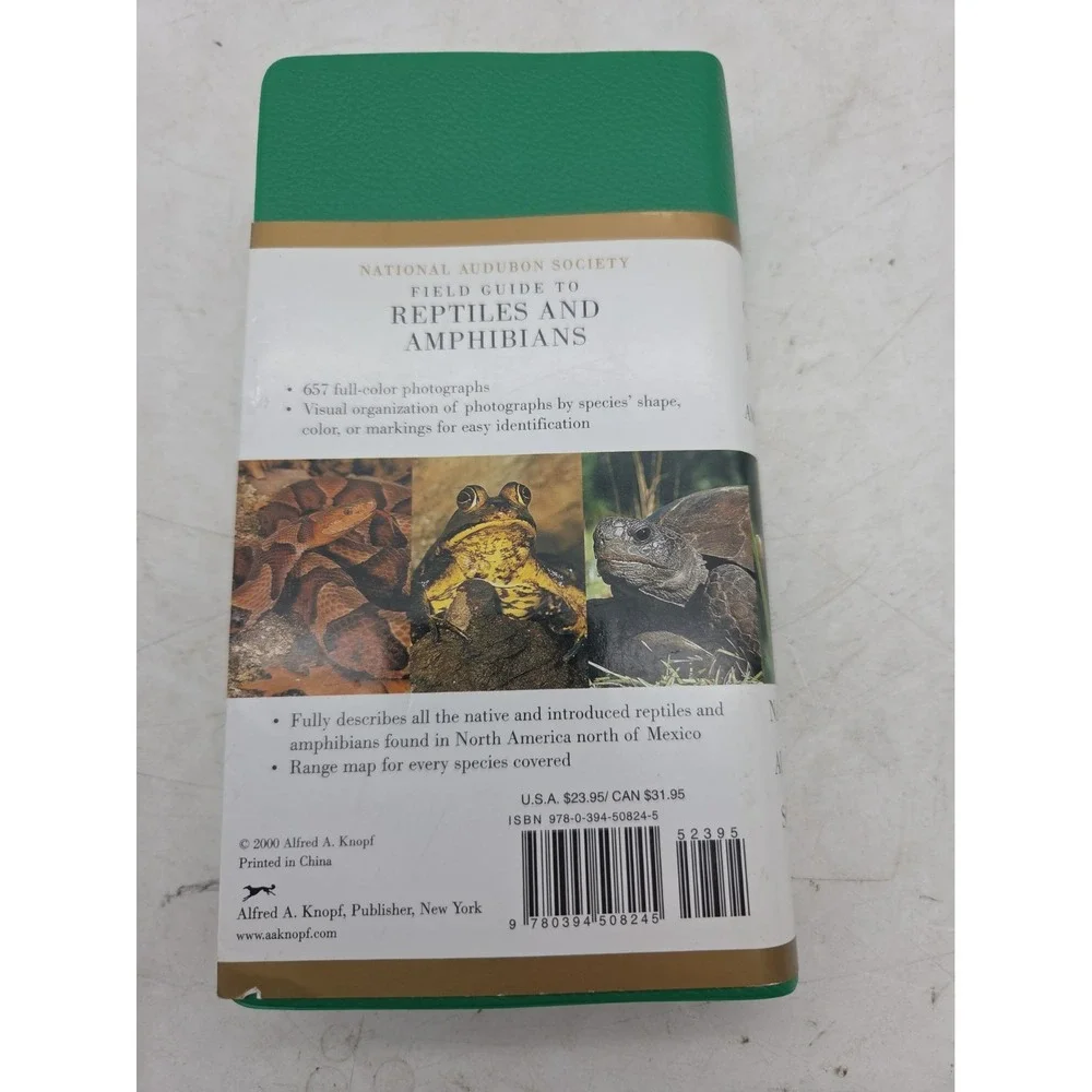 National Audubon Society Field Guide to Reptiles and Amphibians: North Ameri...